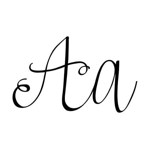Austie Bost Versailles Font icon