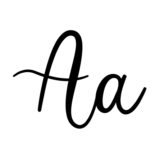 Austina Font icon