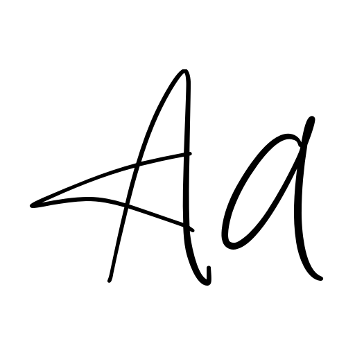 Austra Down Font icon