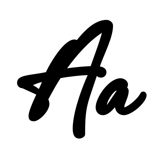 Australian Signature Font icon