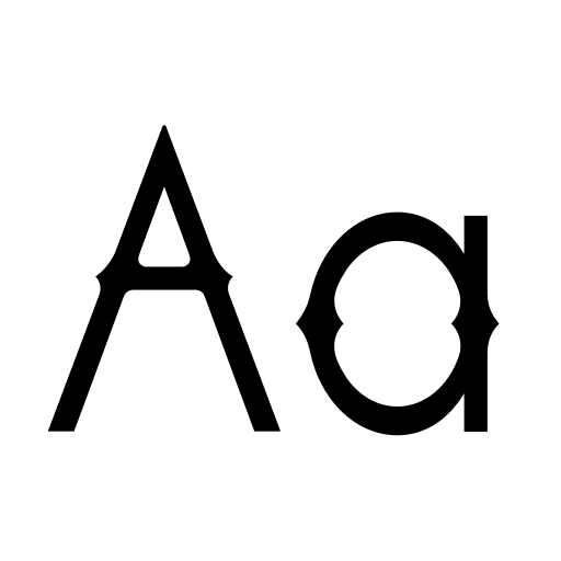 AUTHENTIC Font icon