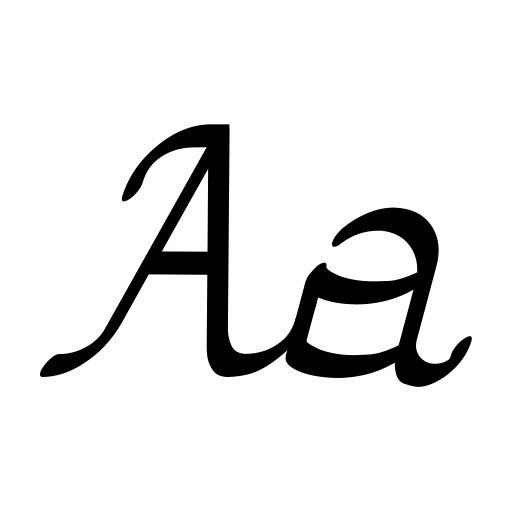 Authentic Love Font icon