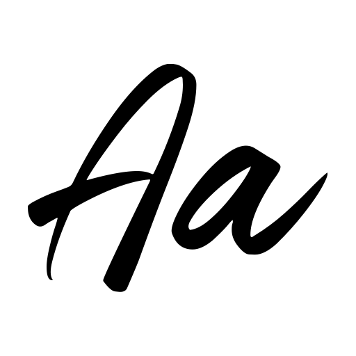 Authentic Photograph Font icon