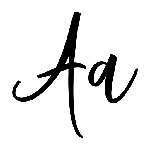Author Font icon