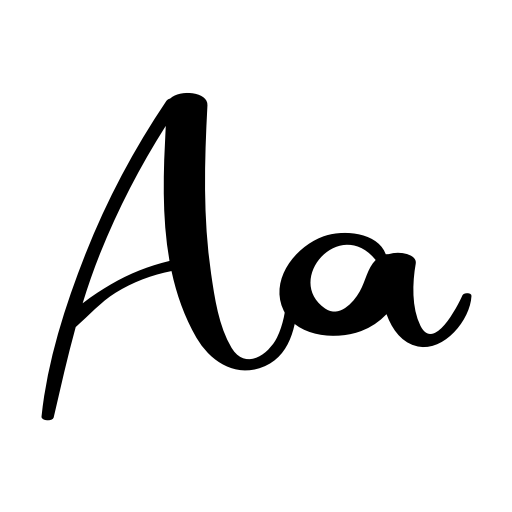 Autobiography Font preview