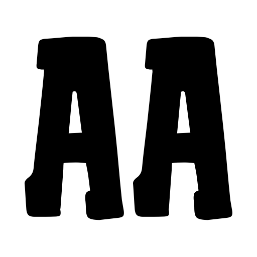 Autophobia Font icon