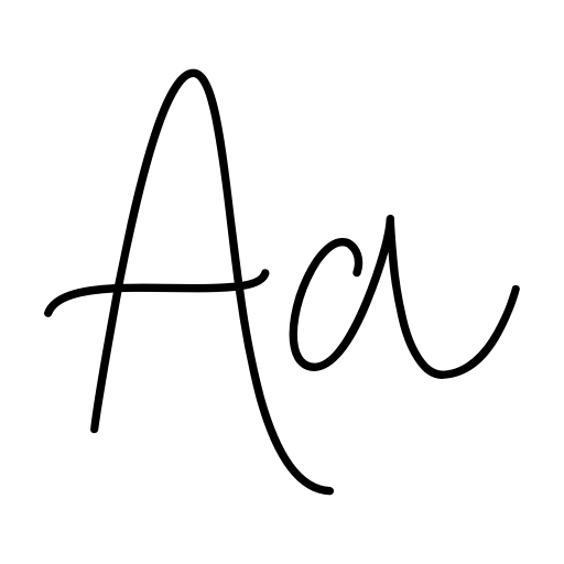 Autoscript Font icon