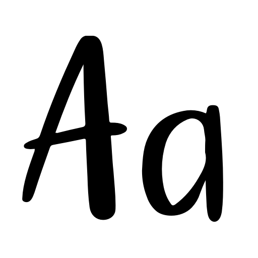 Autumn Fall Font icon