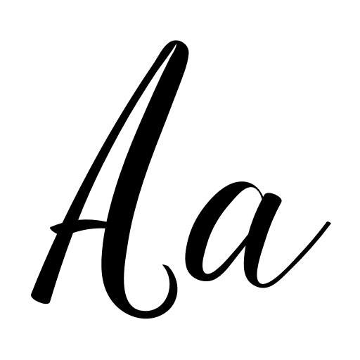 Autumn Garden Font icon