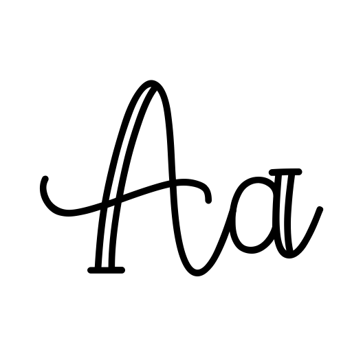 Autumn Garden Font icon