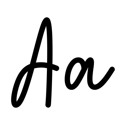 Autumn Holiday Font icon