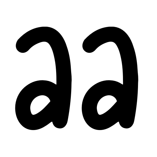 Autumn Leaves Font icon
