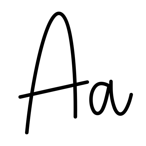 Autumn Sunset Font icon