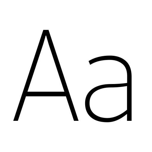 Avancement 2020 Font icon