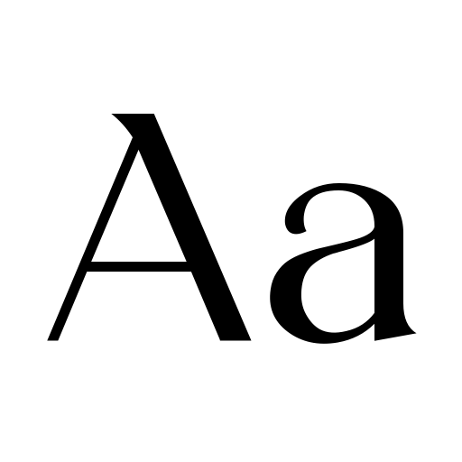 Avegas Royale Demo Font icon
