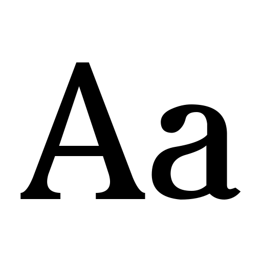 Aver Font icon