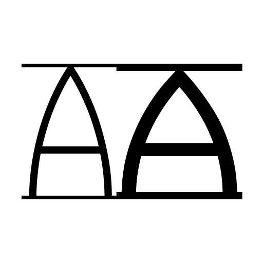 Avignon Font preview