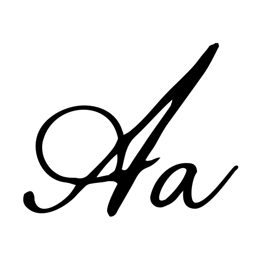 Aviola Memories Demo Font icon