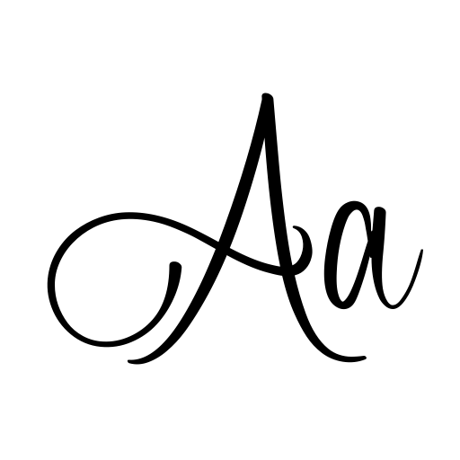 Awesome Girl Demo Font icon