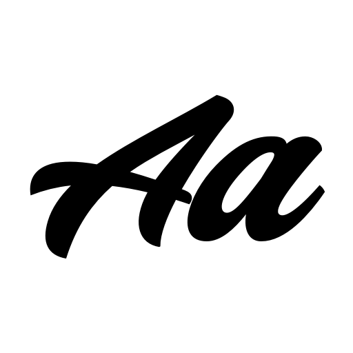 Awesome Script Trial Font icon