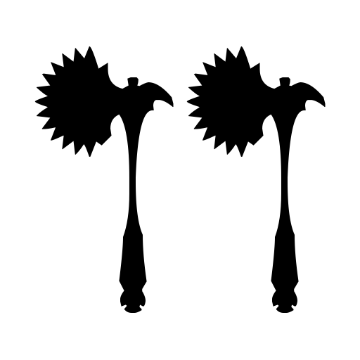 axe for warrior Font icon