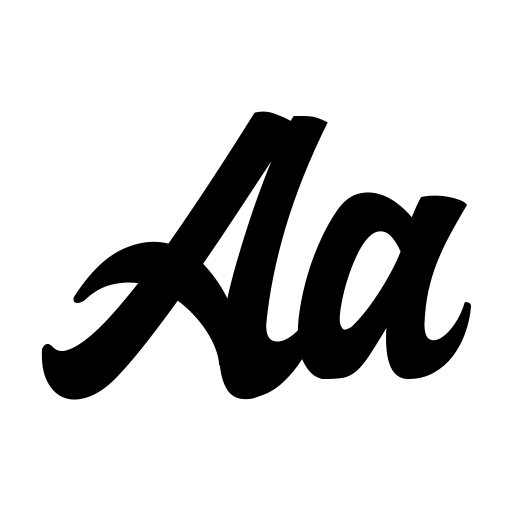 Axettac Demo Font icon