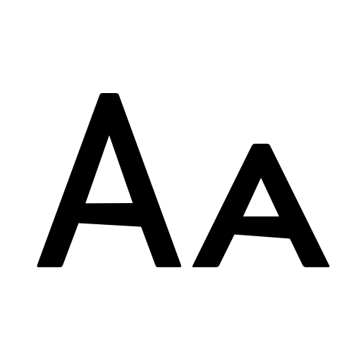 Axial Caps Font icon