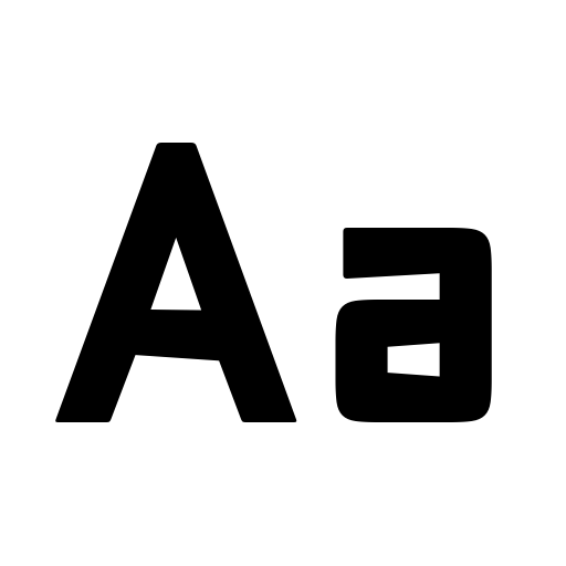 Axial cut Font icon
