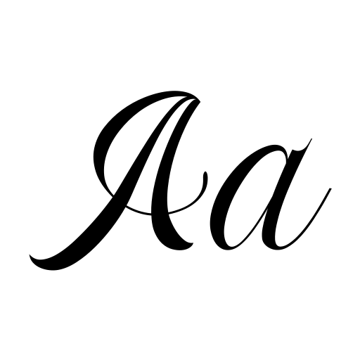 Ayrexa Personal Use Only Font icon