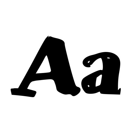 b Bablas Angine Font icon