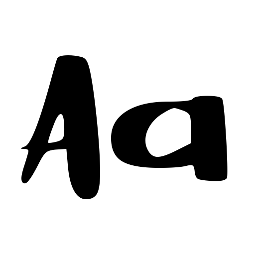 b Basic Drawing Font icon