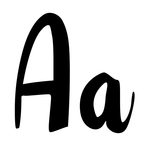 b Basic Gardening Font icon