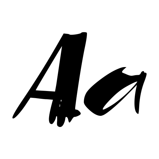 b Benua Asia Font preview