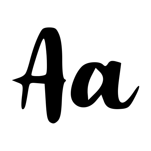 b Binder Clip Font preview