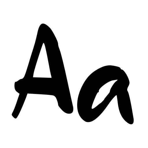 b Blush Smile Font preview