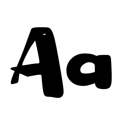 b Bobby Donut Font icon