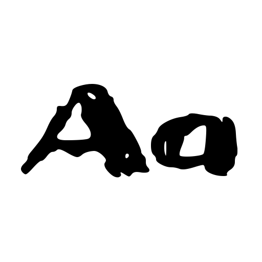 b Breaking Abuse Font preview