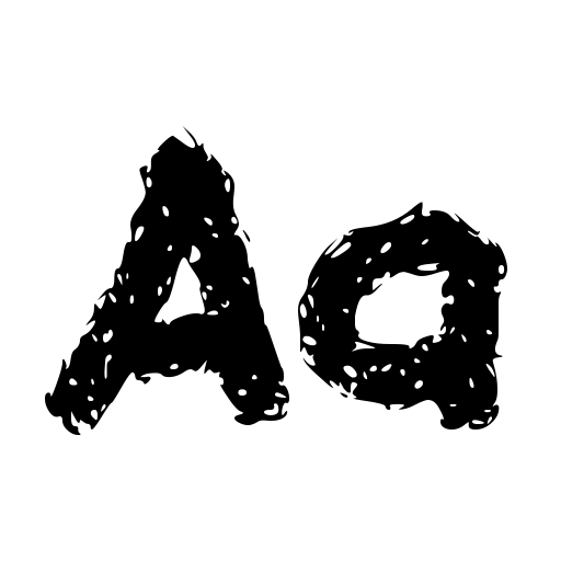 b Bush Forest Font icon