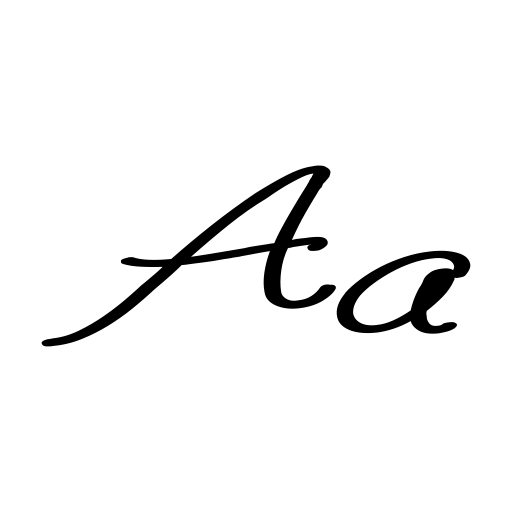 B de bonita Font icon