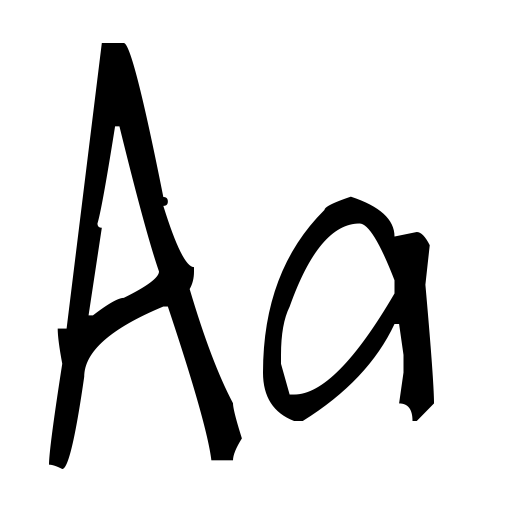 B-McE Font preview