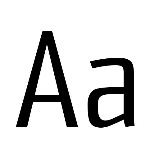 B20 Sans Font icon