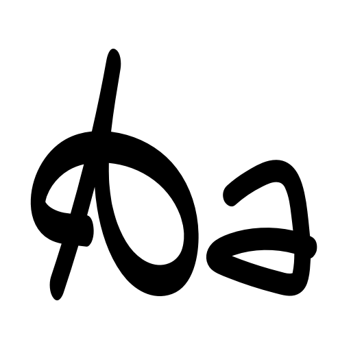 Baby Alone Font icon