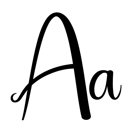 Baby Barbie Font icon