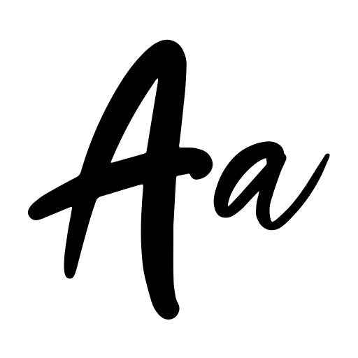 Baby Boomer Font icon