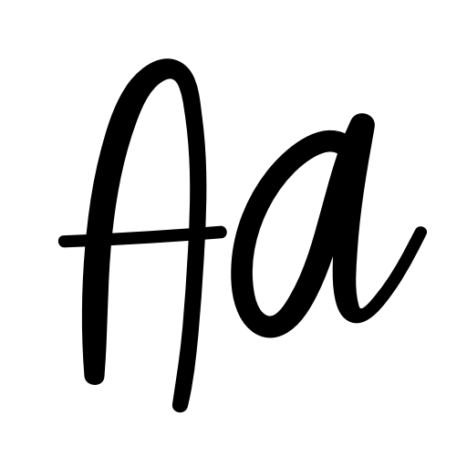 Baby Cake Font icon
