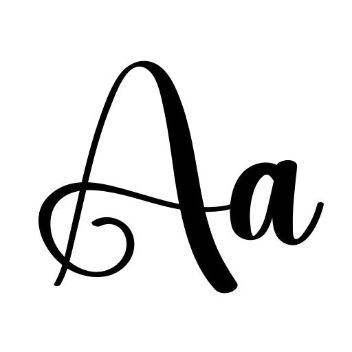 Baby Christmas Font icon