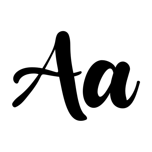 Baby Coffee Font icon