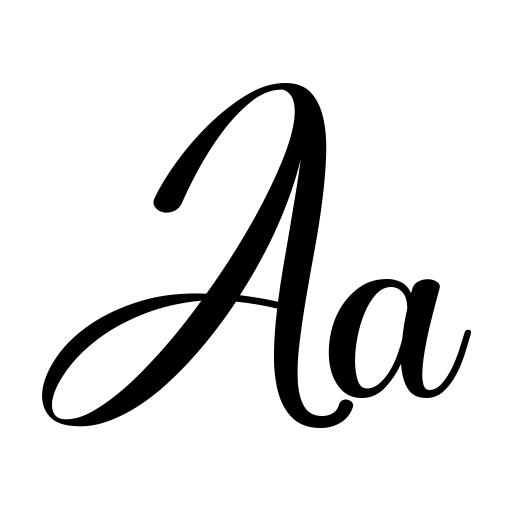 Baby Garland Font icon