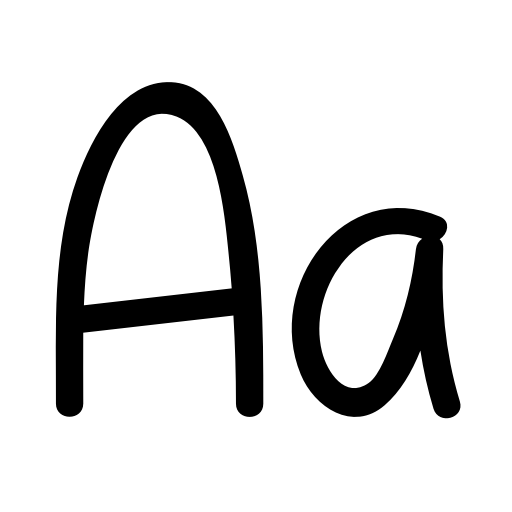 Baby Giraffe Font icon
