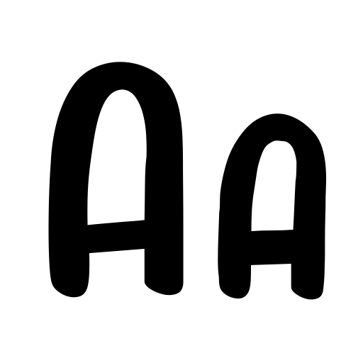 Baby Gummy Font icon